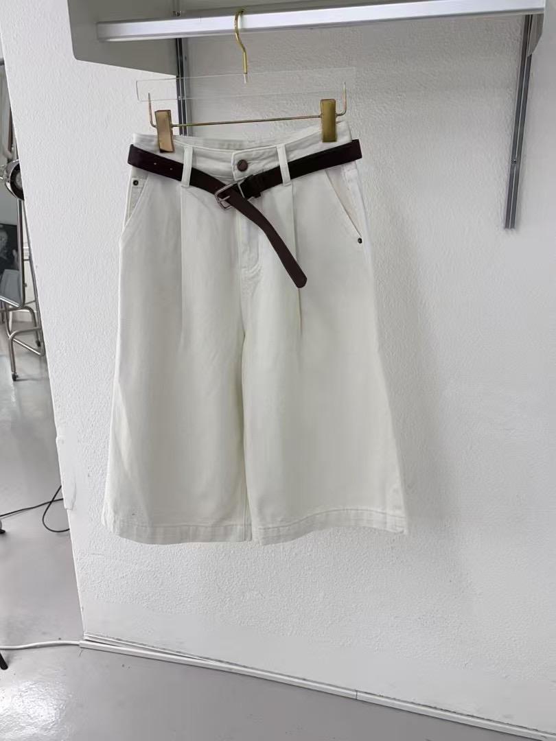 WADE韓國㊣直郵東大門代購女裝新品時尚推薦短褲含腰帶套裝WADE短褲