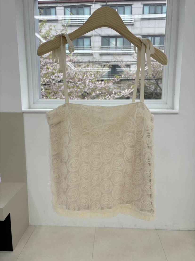 HOME GROUND直郵韓國代購㊣女裝新品時尚25春夏休閑吊帶背心HOME GROUND吊帶/背心
