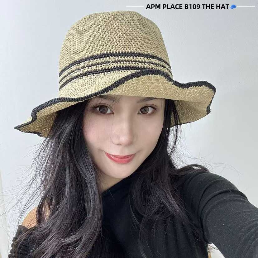 THE HAT-P韓國直郵㊣女裝新款人氣休閑25春夏推薦帽子漁夫帽THE HAT帽子