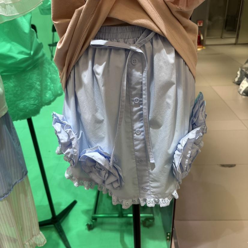MINI UNNI韓國直郵㊣東大門實拍女裝新款推薦時尚熱賣短裙MINI UNNI短裙