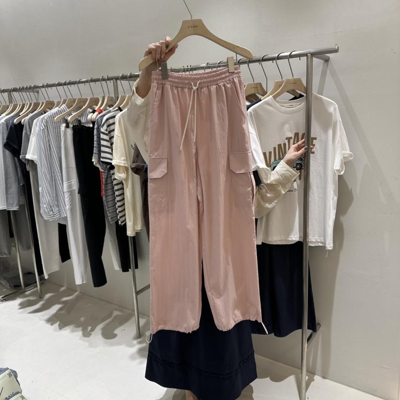 A WANT韓國直郵㊣東大門實拍女裝新品人氣推薦休閑25春夏休閑褲A WANT休閑褲