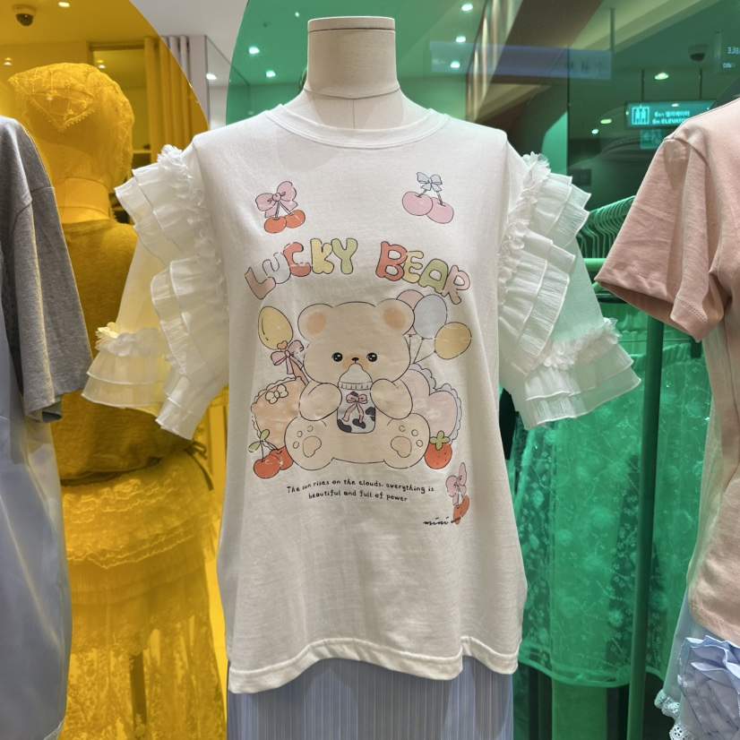 MINI UNNI直郵韓國代購㊣女裝新款25春夏休閑推薦熱賣時尚T恤MINI UNNIT恤