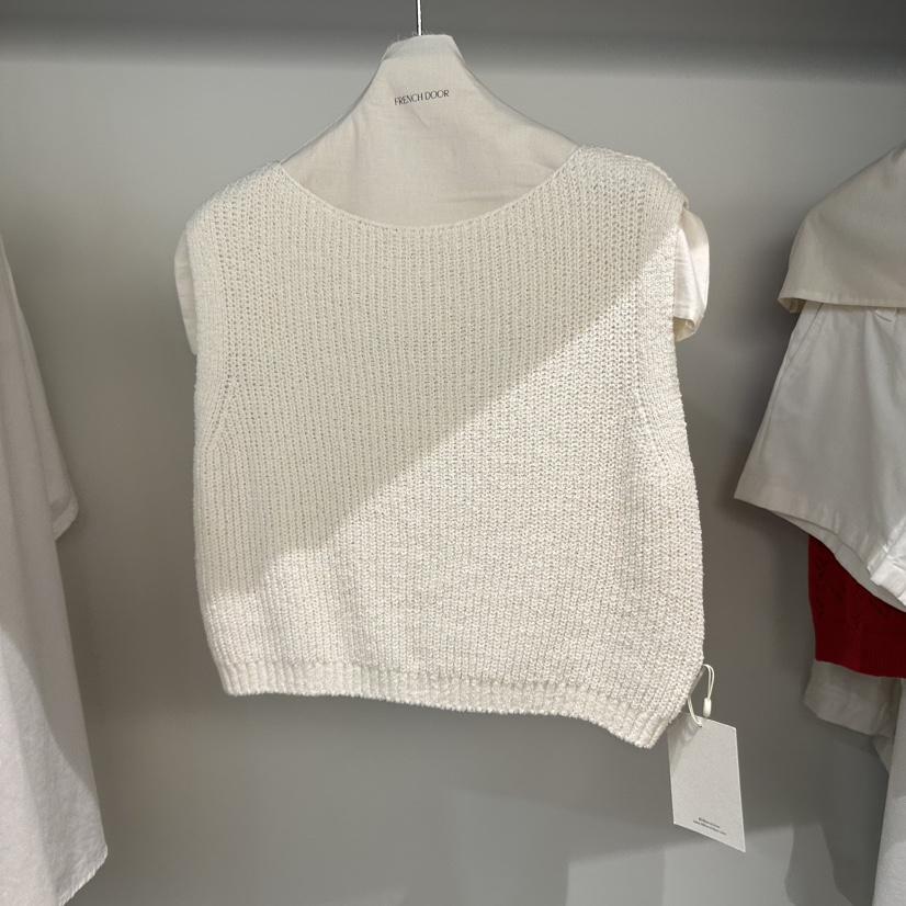 FRENCH DOOR韓國直郵㊣東大門實拍女裝新品推薦吊帶背心棉質FRENCH DOOR吊帶/背心