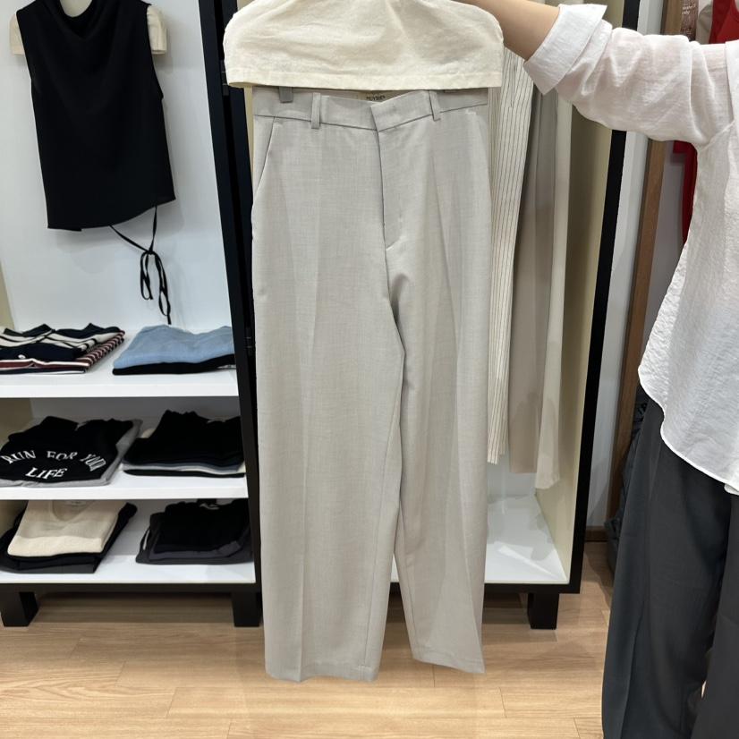 MUYBIEN直郵韓國代購㊣女裝新款時尚25春夏休閑人氣熱賣休閑褲MUYBIEN休閑褲