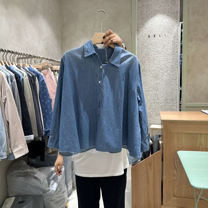 DELI JENNY直郵韓國代購㊣女裝新品熱賣休閑推薦襯衫蕾絲衫DELI JENNY襯衫/蕾絲衫