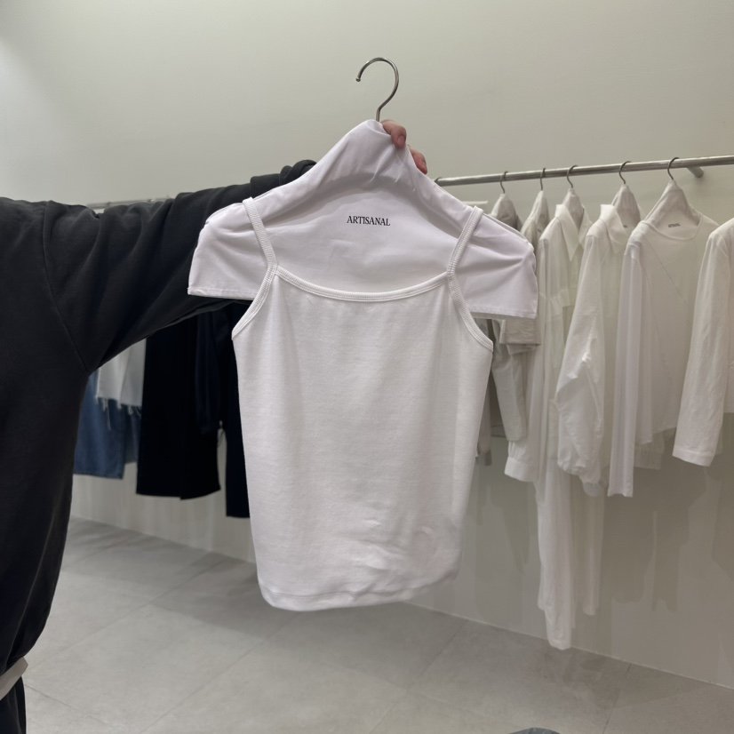 ARTISANAL韓國直郵㊣東大門實拍女裝新品人氣熱賣推薦吊帶背心ARTISANAL吊帶/背心