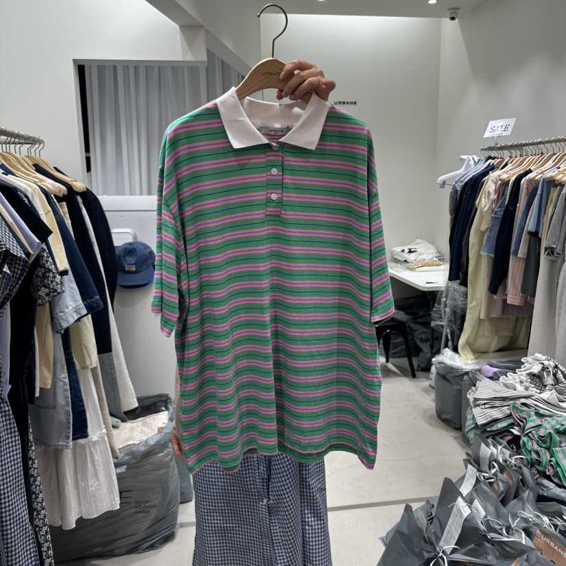 URBANE-P韓國㊣直郵東大門代購女裝新品25春夏休閑推薦T恤URBANE-PT恤