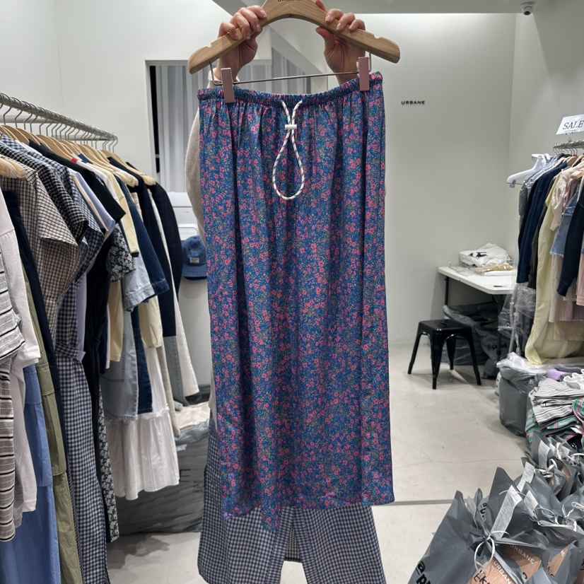 URBANE-P韓國㊣直郵東大門代購女裝新品時尚人氣休閑25春夏長裙URBANE-P長裙
