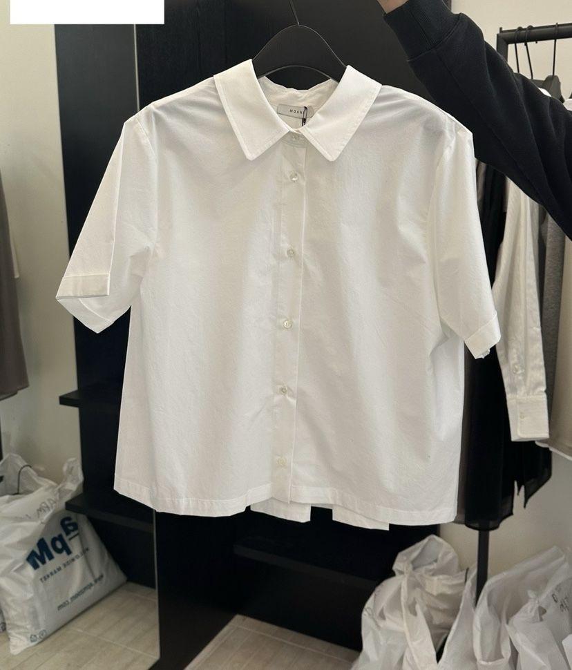 MOANI韓國㊣直郵東大門代購女裝新品時尚推薦25春夏襯衫蕾絲衫MOANI襯衫/蕾絲衫