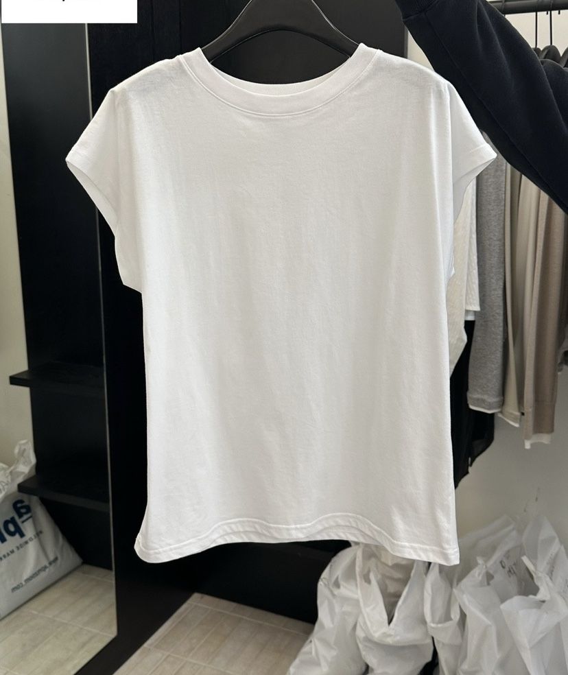 MOANI韓國㊣直郵東大門代購女裝新品25春夏時尚推薦T恤絲綢MOANIT恤