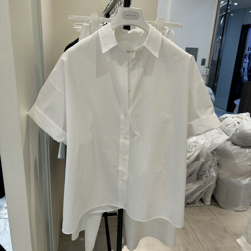 MASCULINE韓國直郵㊣女裝新品休閑推薦人氣熱賣時尚襯衫蕾絲衫MASCULINE襯衫/蕾絲衫