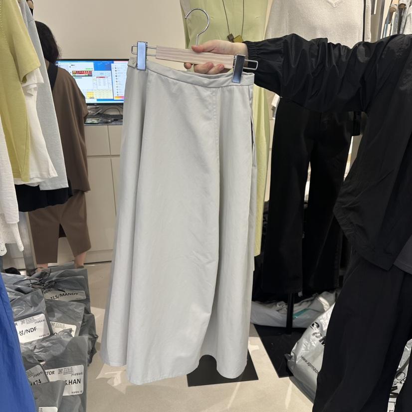 MENTOR直郵韓國代購㊣女裝新品熱賣25春夏人氣時尚推薦長裙MENTOR長裙