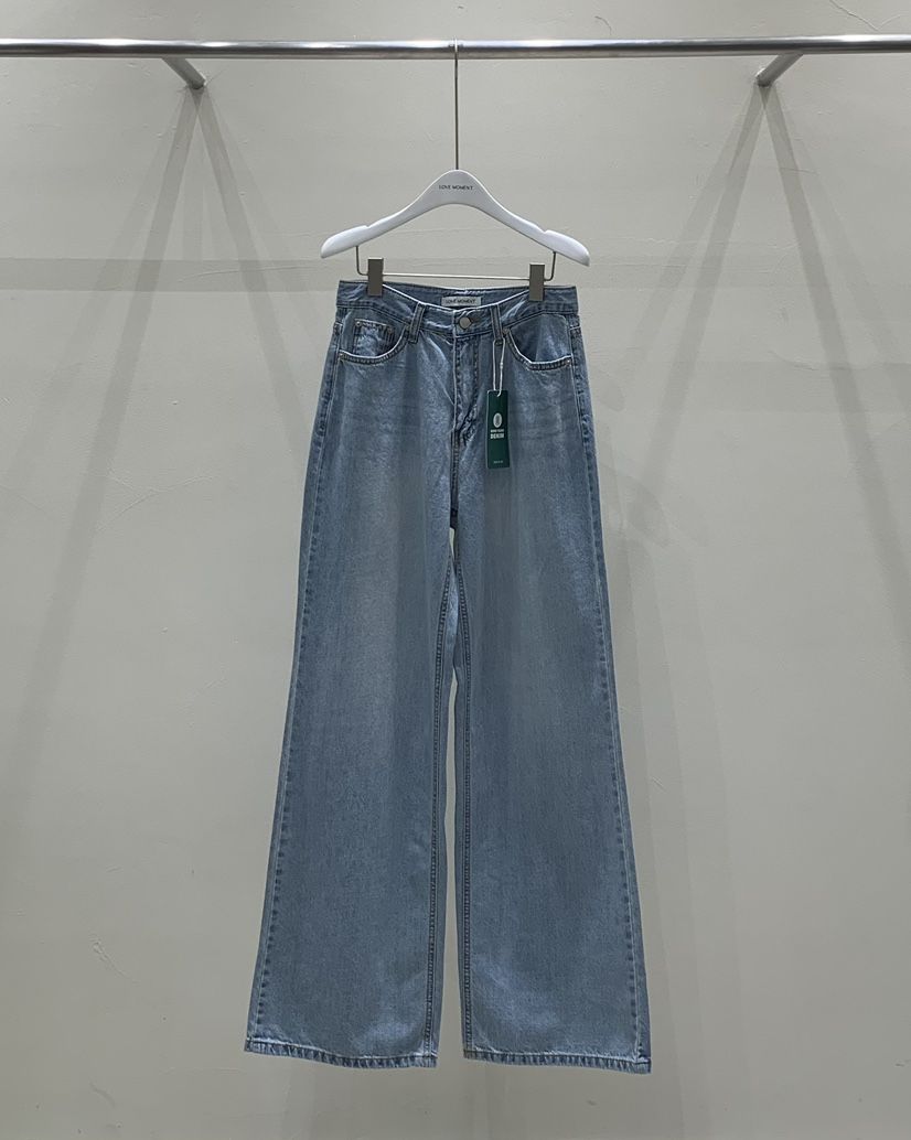LOVE MOMENT韓國直郵㊣東大門實拍女裝新品25春夏推薦牛仔褲LOVE MOMENT牛仔褲