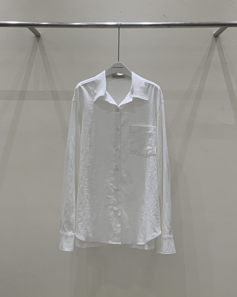 LOVE MOMENT韓國㊣直郵東大門代購女裝新款推薦襯衫蕾絲衫亞麻LOVE MOMENT襯衫/蕾絲衫