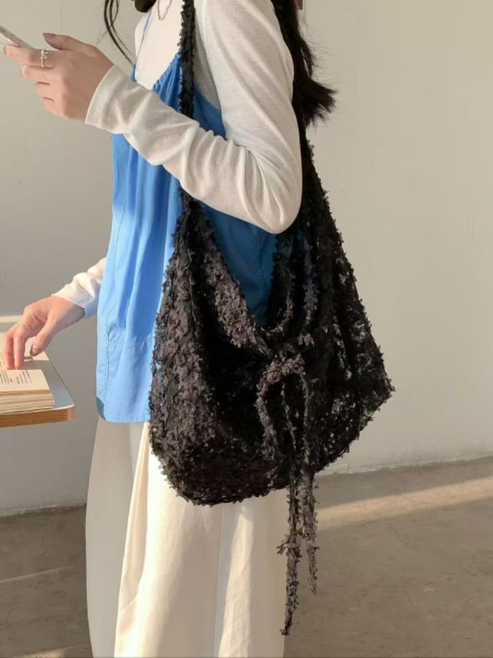 TROUVAILLE韓國㊣直郵東大門代購女裝新款時尚熱賣單肩斜跨包TROUVAILLE單肩/斜跨包