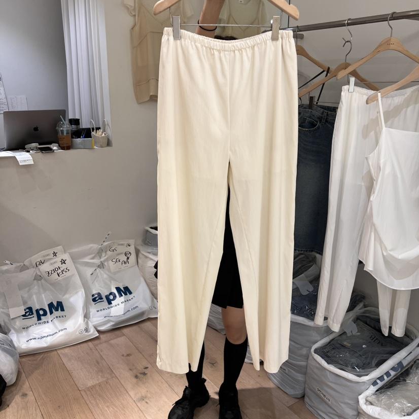 AUBE直郵韓國代購㊣女裝新款推薦時尚25春夏休閑人氣休閑褲AUBE休閑褲