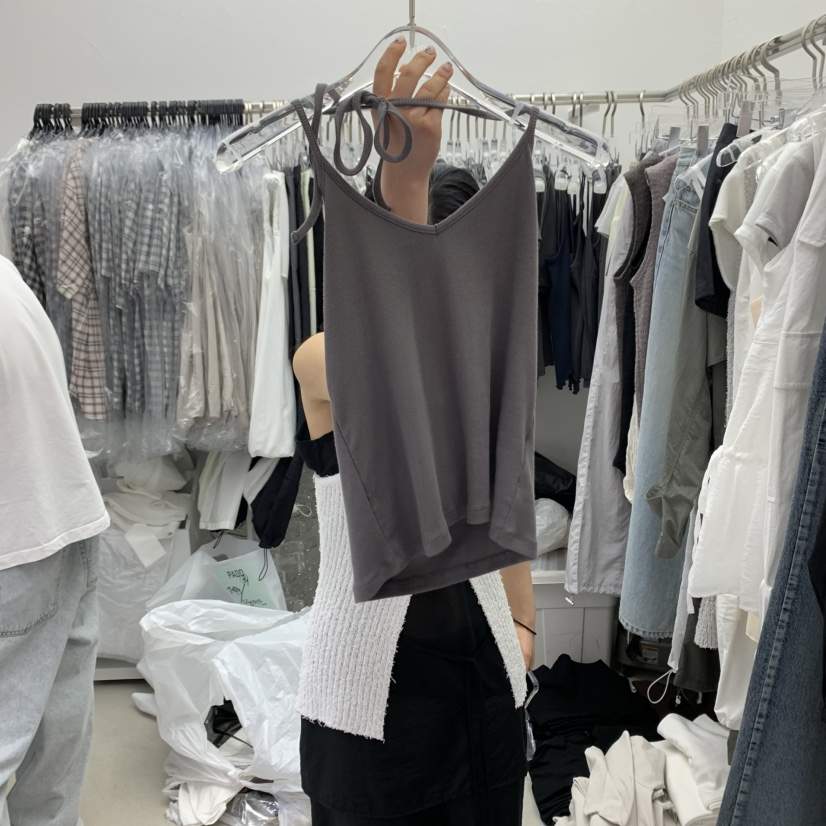 PADO韓國㊣直郵東大門代購女裝新品推薦休閑25春夏吊帶背心PADO吊帶/背心