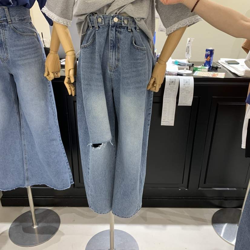 DAISY DRESS直郵韓國代購㊣女裝新款熱賣25春夏推薦牛仔褲DAISY DRESS牛仔褲