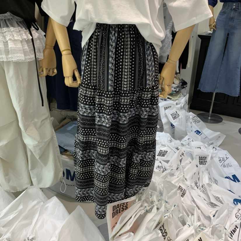 DAISY DRESS韓國直郵㊣女裝新品休閑推薦人氣半身裙中短裙DAISY DRESS半身裙/中短裙