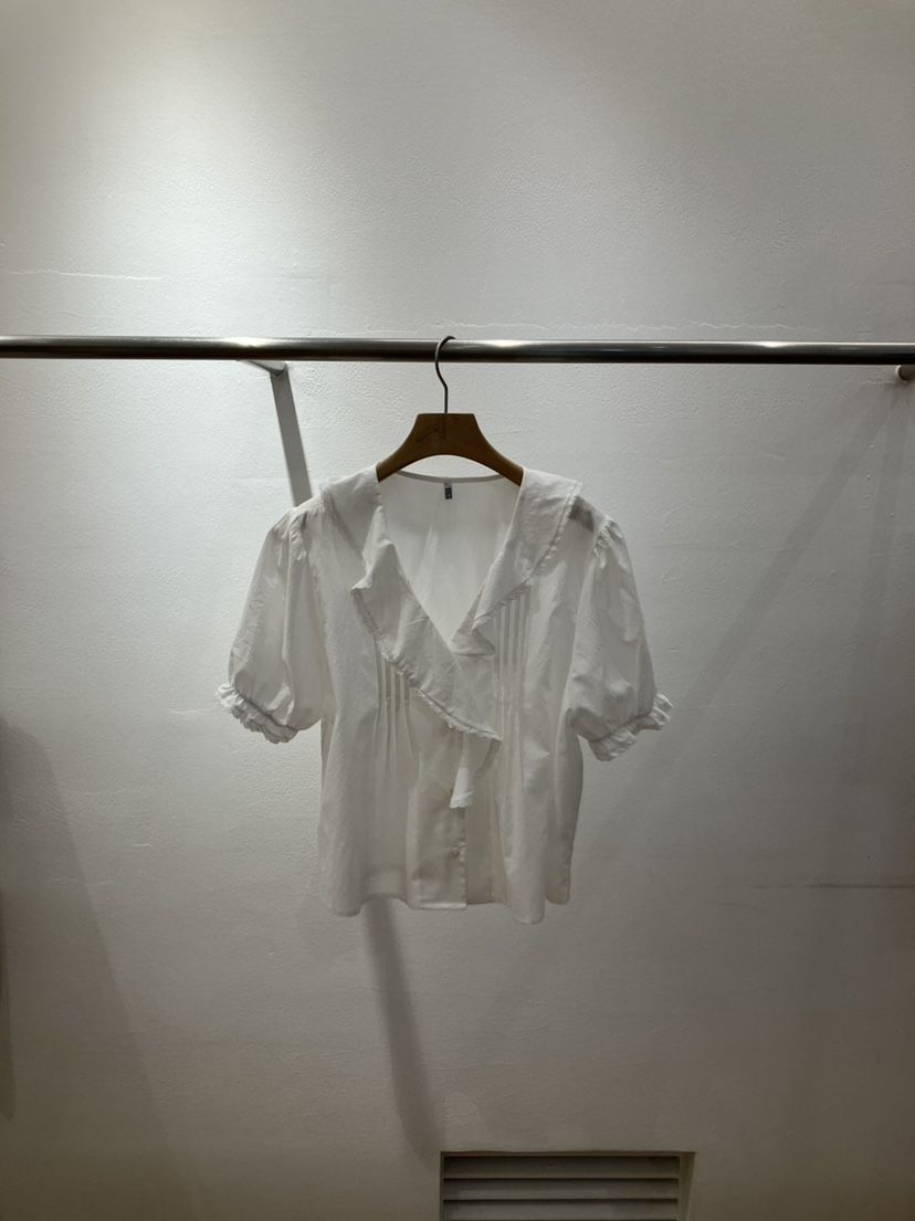 FL LANEL韓國直郵㊣東大門實拍女裝新品時尚熱賣襯衫蕾絲衫FL LANEL襯衫/蕾絲衫