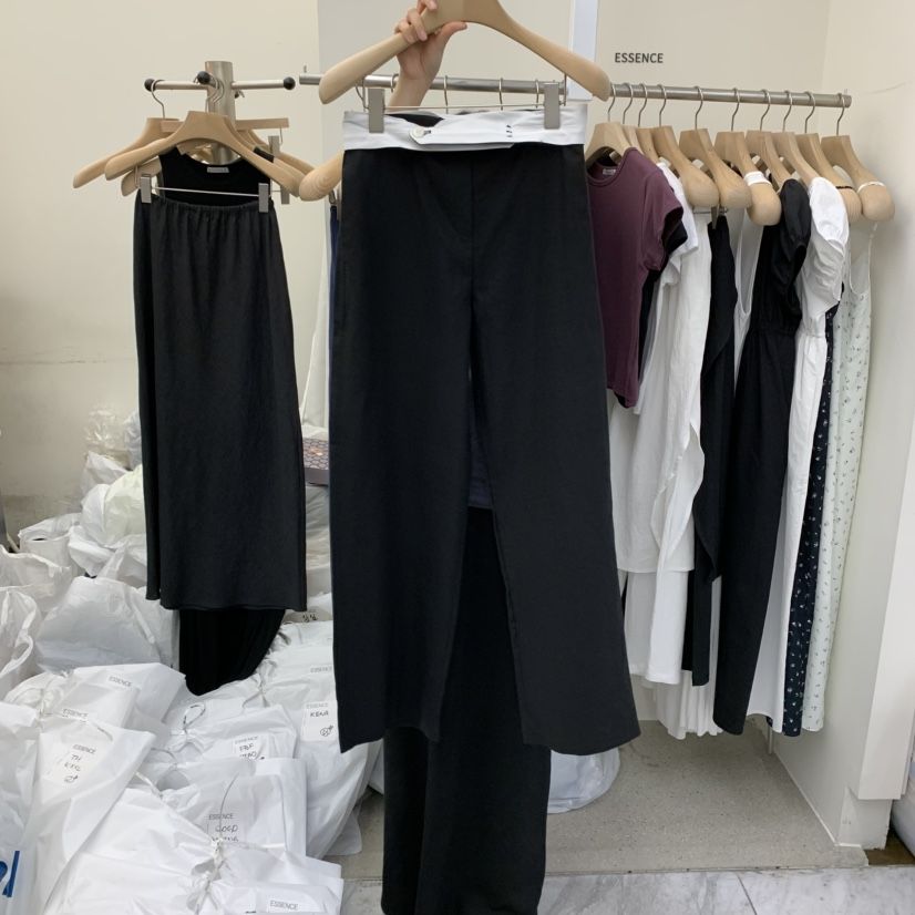 ESSENCE韓國直郵㊣女裝新品休閑25春夏時尚熱賣人氣推薦休閑褲ESSENCE休閑褲