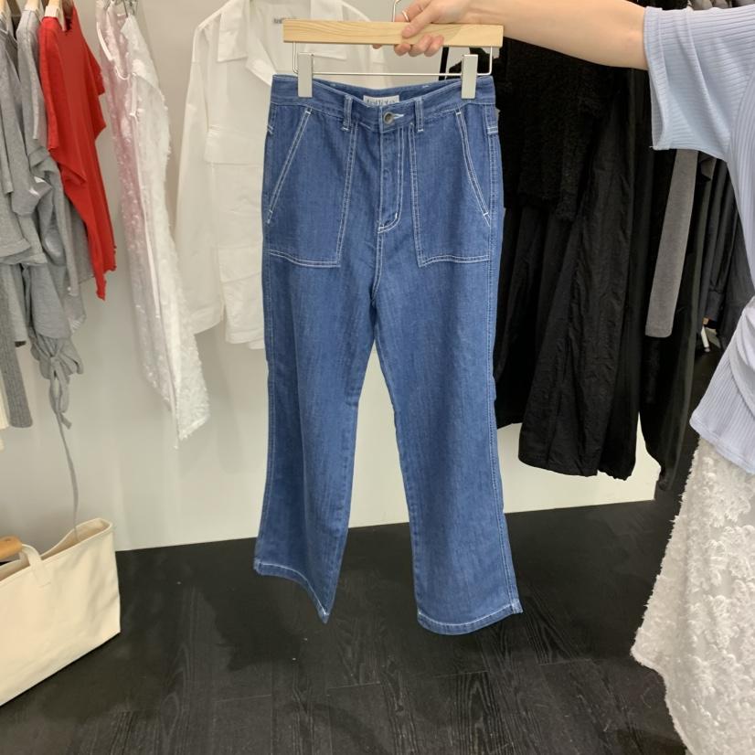 TAFFETA韓國㊣直郵東大門代購女裝新品熱賣25春夏推薦牛仔褲TAFFETA牛仔褲