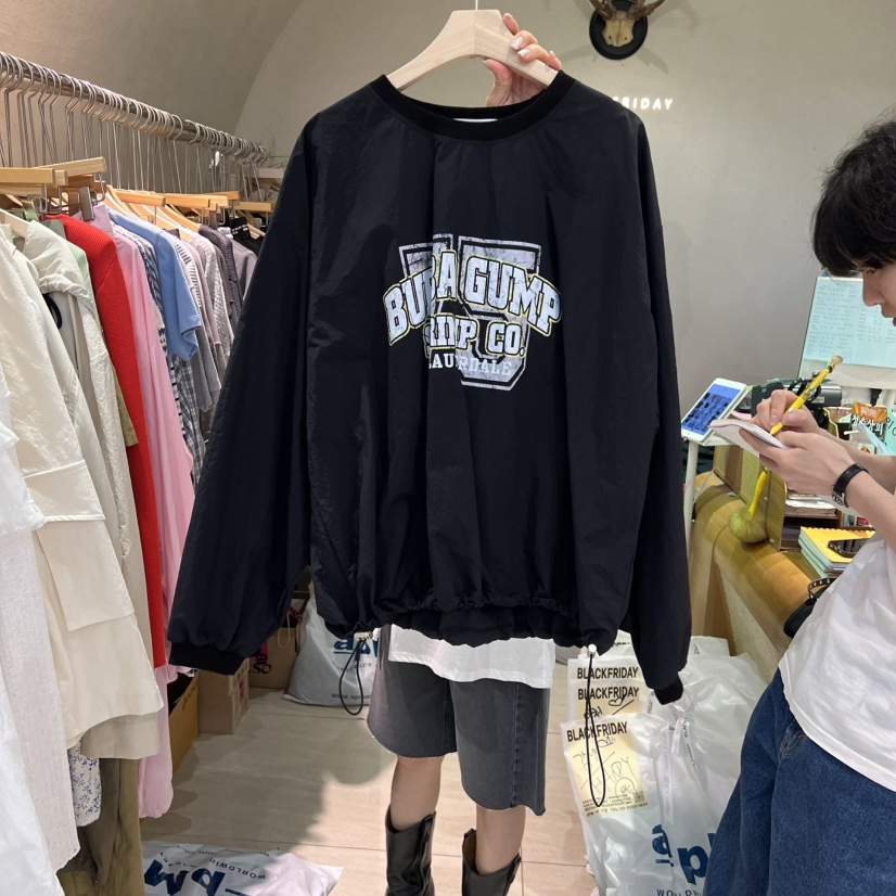 BLACKFRIDAY直郵韓國代購㊣女裝新款推薦時尚熱賣人氣25春夏衛衣BLACK FRIDAY衛衣