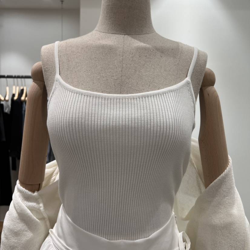 VERVEINE韓國直郵㊣女裝新品25春夏人氣熱賣時尚吊帶背心絲綢VERVEINE吊帶/背心