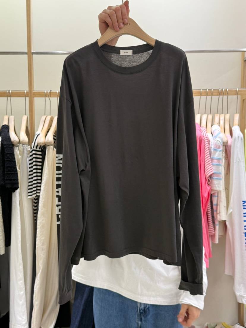 EUM韓國㊣直郵東大門代購女裝新品人氣25春夏時尚熱賣長袖T恤EUM長袖T恤