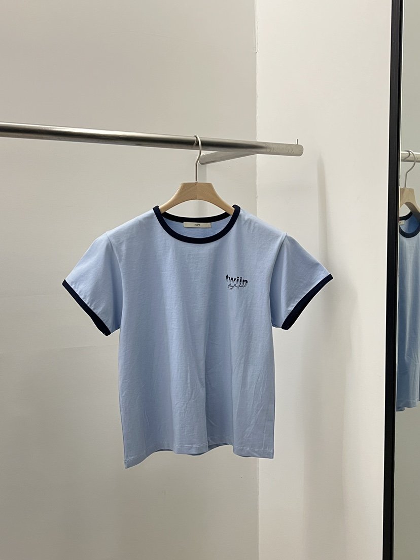 REGULARLY/PLACOR韓國㊣直郵東大門代購女裝新款25春夏T恤REGULARLY/PLACORT恤