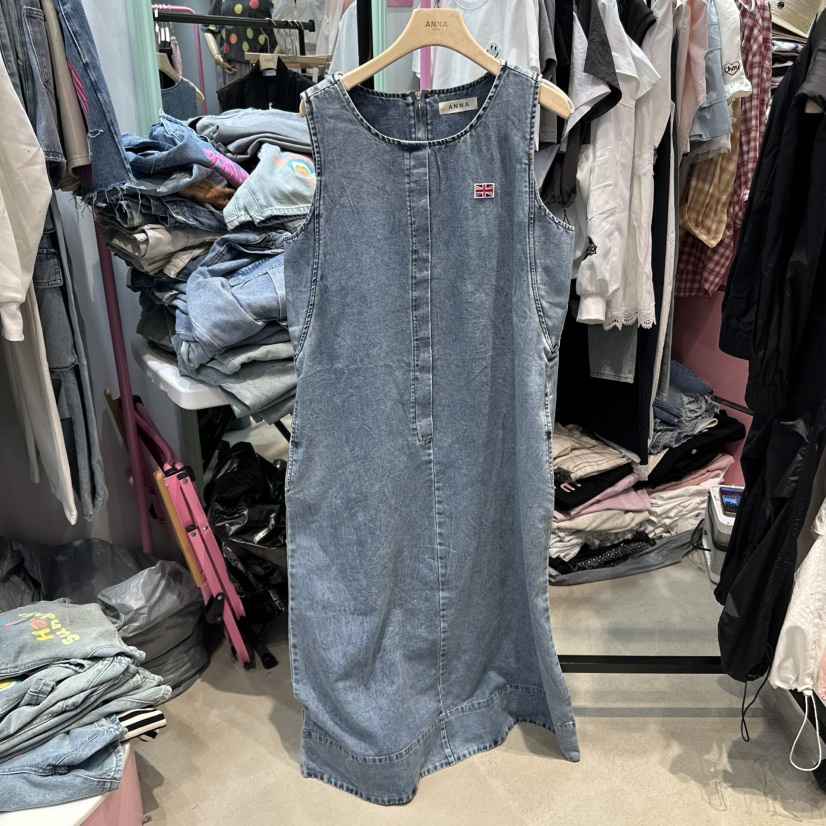 ANNA直郵韓國代購㊣女裝新品休閑熱賣人氣推薦25春夏連衣裙ANNA連衣裙