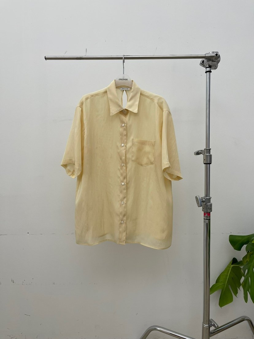 ATMOSPHERE韓國㊣直郵東大門代購女裝新款熱賣25春夏襯衫蕾絲衫ATMOSPHERE/BLING襯衫/蕾絲衫