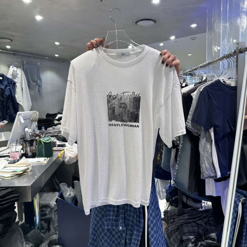 HERTZ-P韓國直郵㊣女裝新款休閑25春夏人氣推薦時尚熱賣T恤HERTZ-PT恤