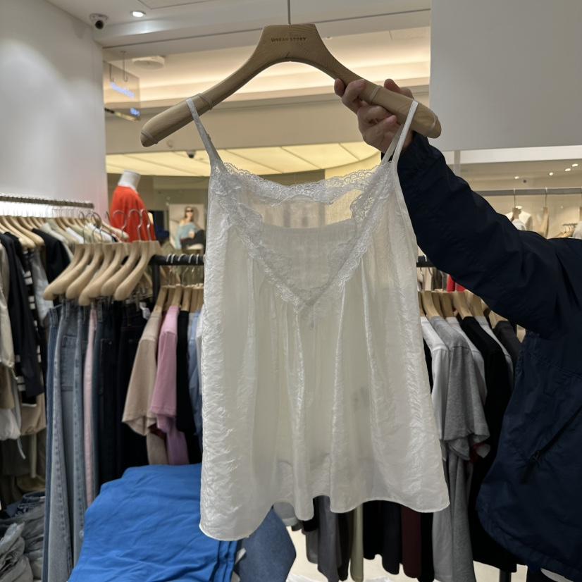 URBANSTORY/REMAKING直郵韓國代購㊣女裝新品25春夏吊帶背心Remaking/URBANSTORY吊帶/背心
