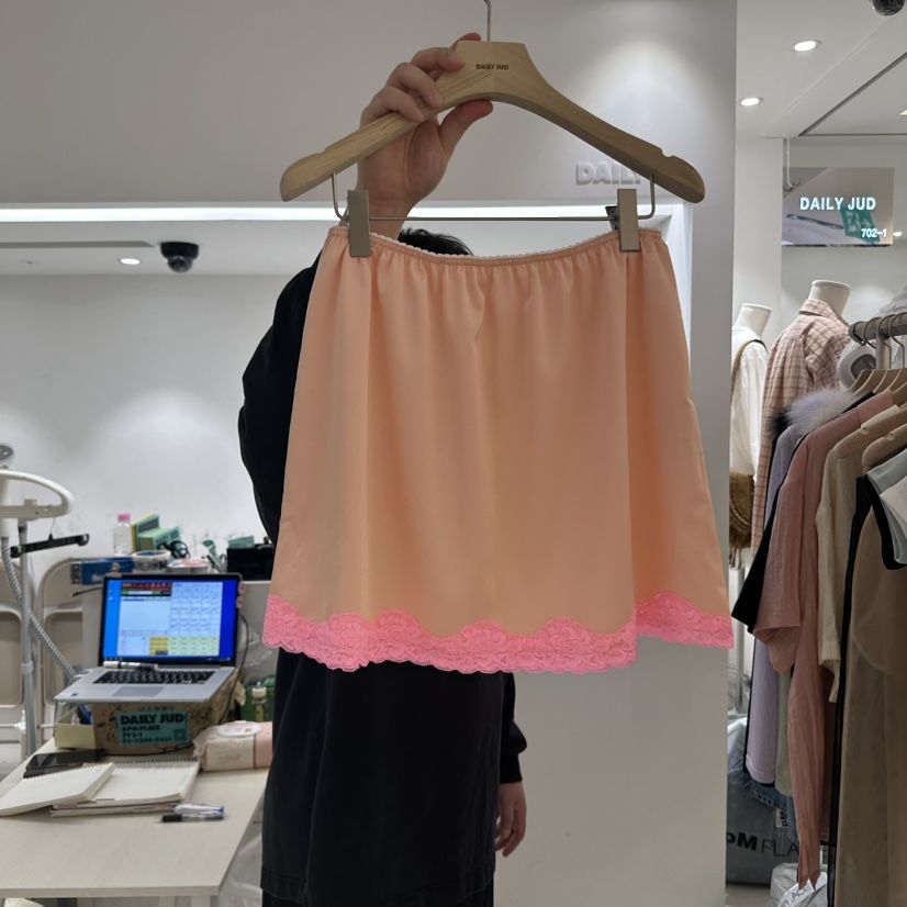 DAILYJUD韓國直郵㊣女裝新品休閑熱賣推薦時尚人氣25春夏短裙DAILY JUD短裙
