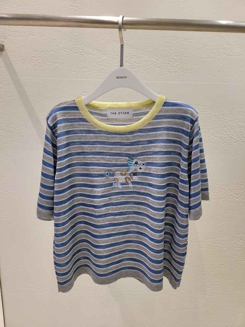 THE OTHER直郵韓國代購㊣女裝新品人氣熱賣推薦25春夏休閑T恤THE OTHERT恤