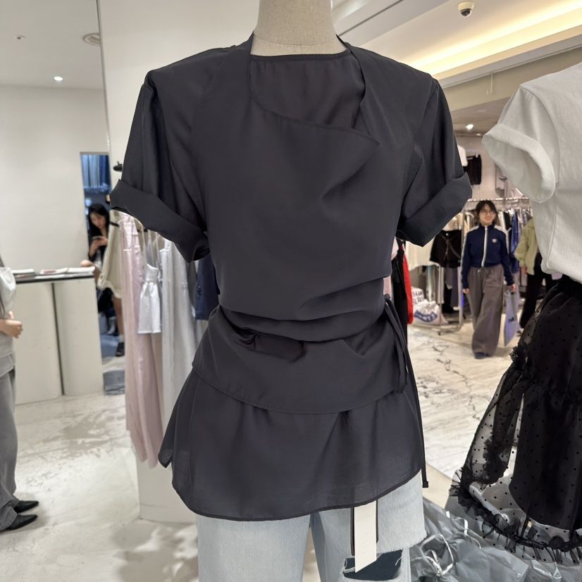 BAGUETTE韓國㊣直郵東大門代購女裝新品休閑熱賣人氣套裝天絲BAGUETTE套裝