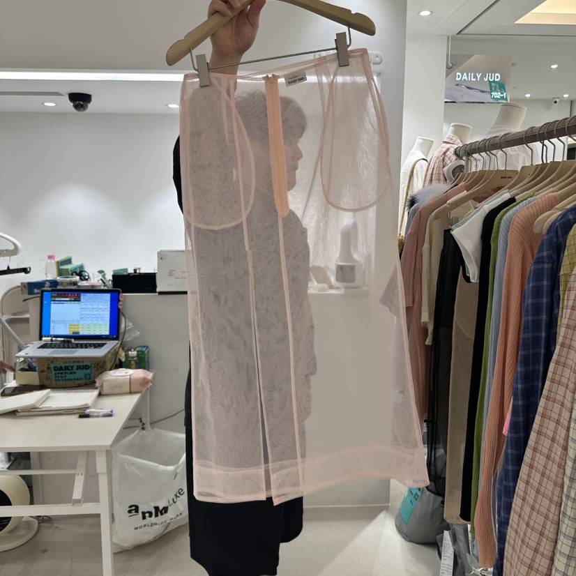 DAILYJUD韓國直郵㊣東大門實拍女裝新品時尚人氣25春夏長裙DAILY JUD長裙