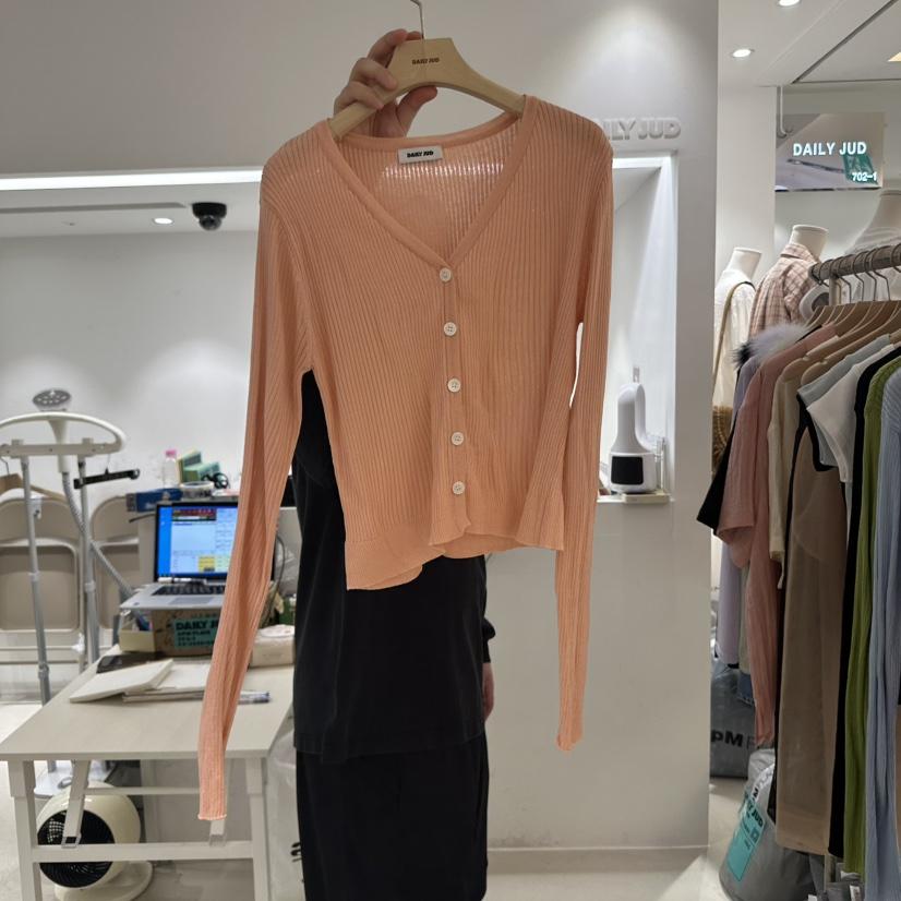 DAILYJUD韓國直郵㊣東大門實拍女裝新品25春夏時尚休閑針織衫DAILY JUD針織衫