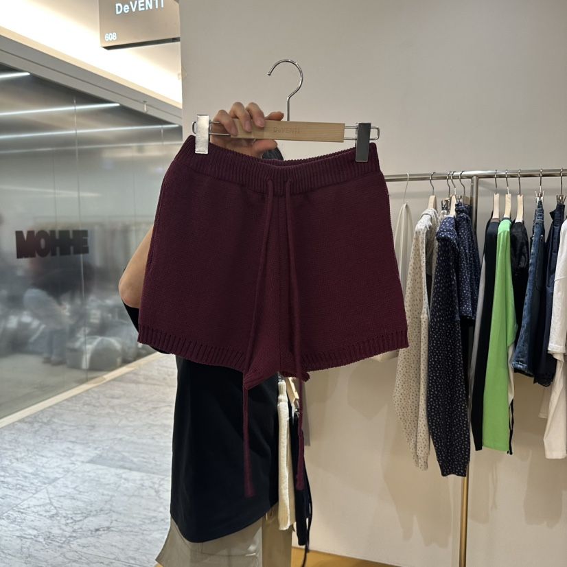 DE VENTI韓國直郵㊣東大門實拍女裝新品時尚熱賣25春夏短褲DE VENTI短褲