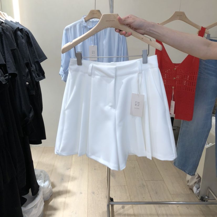 ARCHER韓國㊣直郵東大門代購女裝新品休閑推薦短褲不含腰帶ARCHER短褲