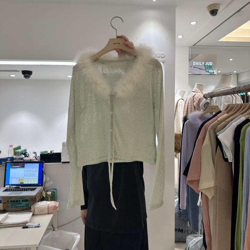 DAILYJUD直郵韓國代購㊣女裝新品熱賣推薦人氣時尚25春夏針織衫DAILY JUD針織衫