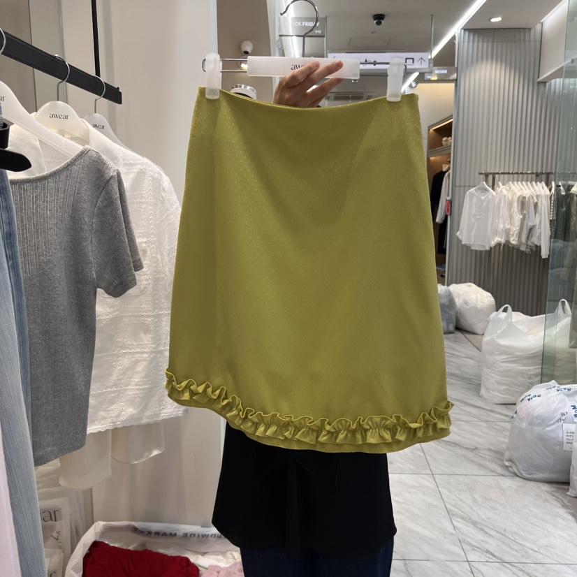 RUMIRU/AWEAR直郵韓國代購㊣女裝新品25春夏休閑推薦時尚短裙awear/RUMIRU短裙