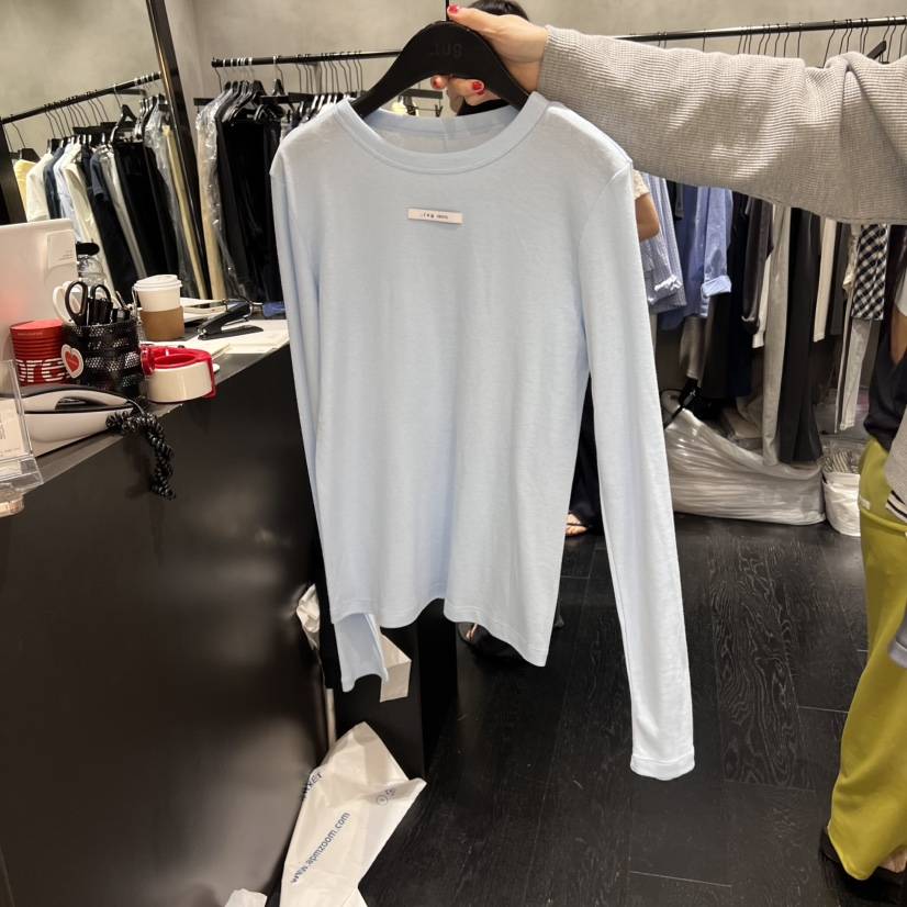 TUG韓國直郵㊣女裝新品時尚25春夏人氣推薦休閑熱賣長袖T恤TUG長袖T恤