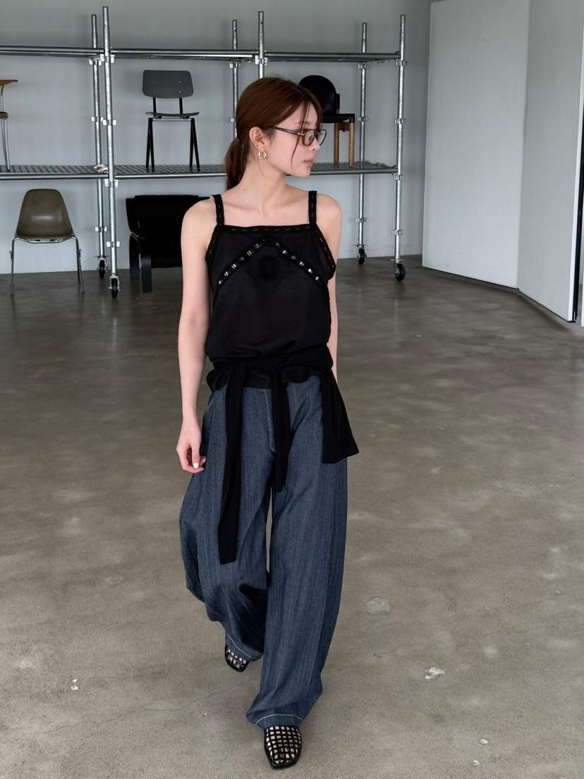 UNBOUND韓國直郵㊣東大門實拍女裝新品熱賣推薦時尚25春夏休閑褲UNBOUND休閑褲