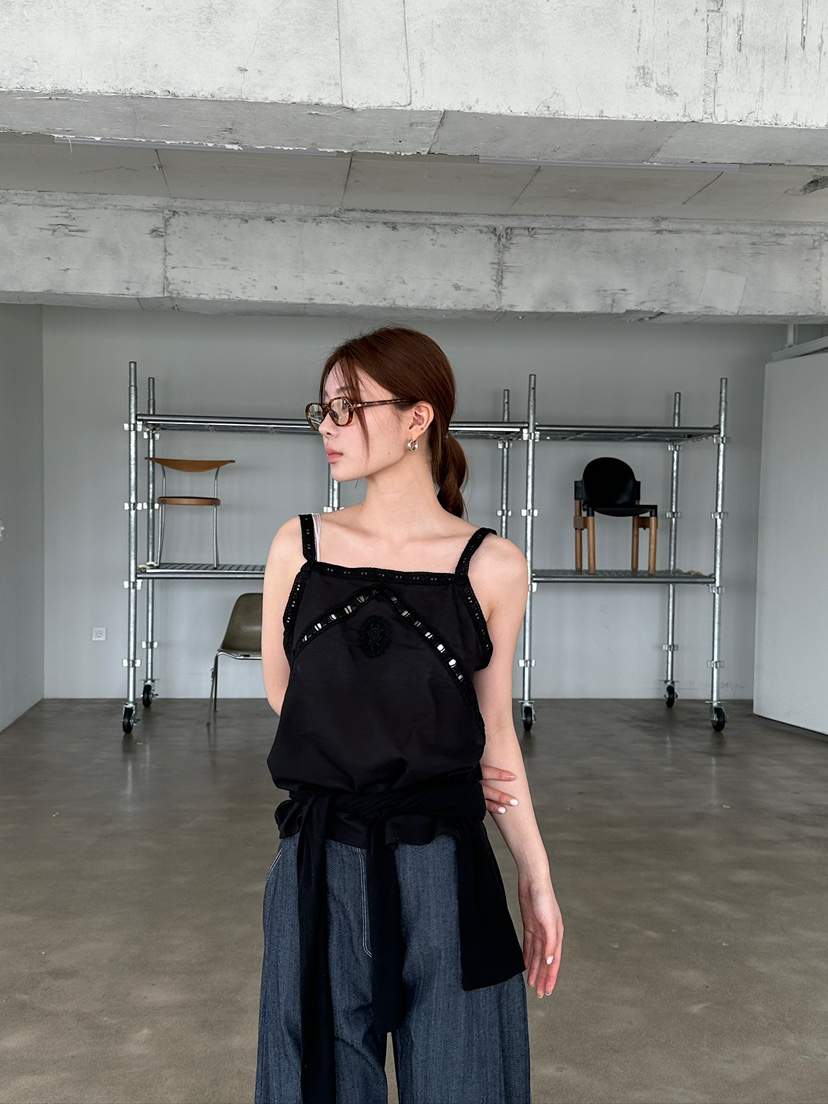 UNBOUND韓國直郵㊣女裝新品熱賣休閑時尚推薦人氣吊帶背心柔軟UNBOUND吊帶/背心