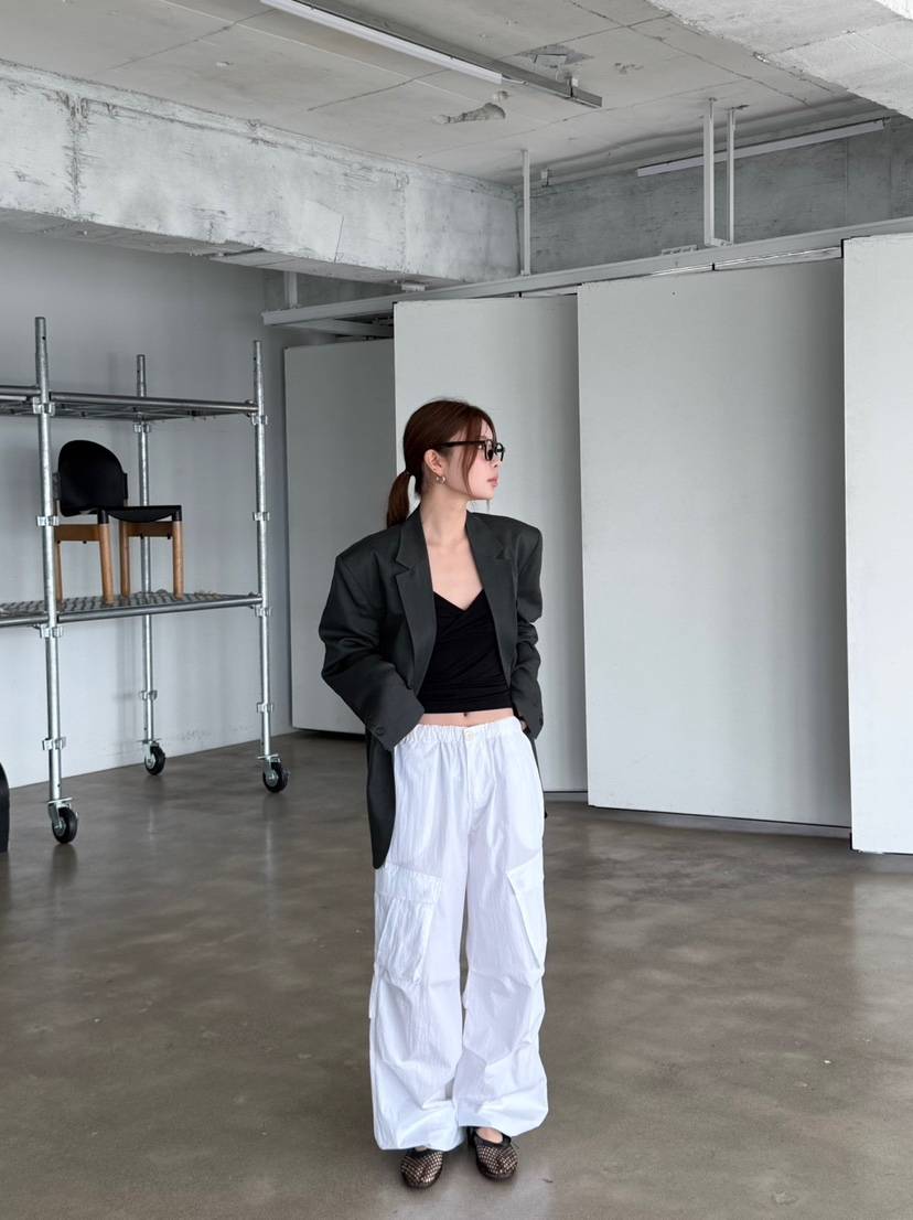 UNBOUND直郵韓國代購㊣女裝新品時尚熱賣推薦25春夏人氣休閑褲UNBOUND休閑褲