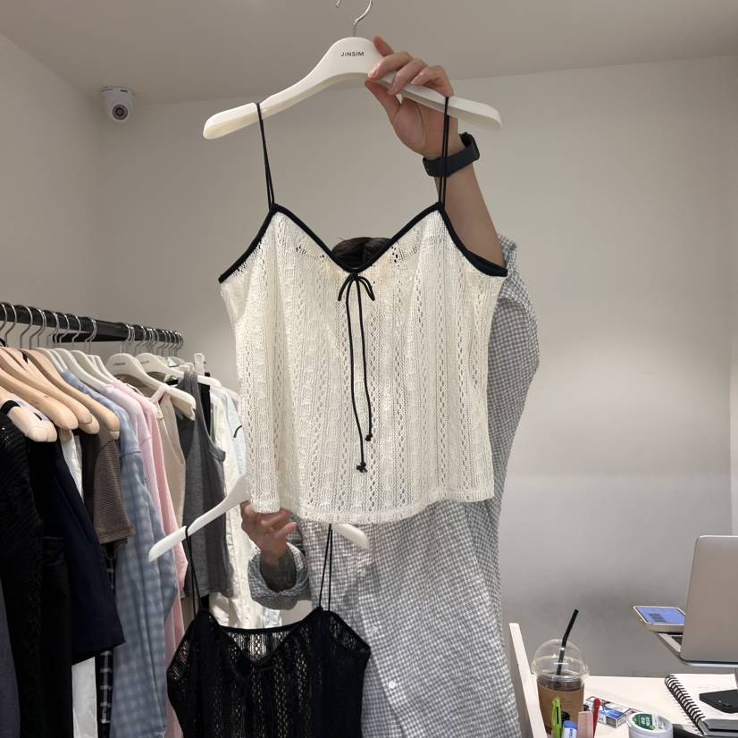 JINSIM韓國㊣直郵東大門代購女裝新品熱賣時尚人氣吊帶背心JINSIM吊帶/背心