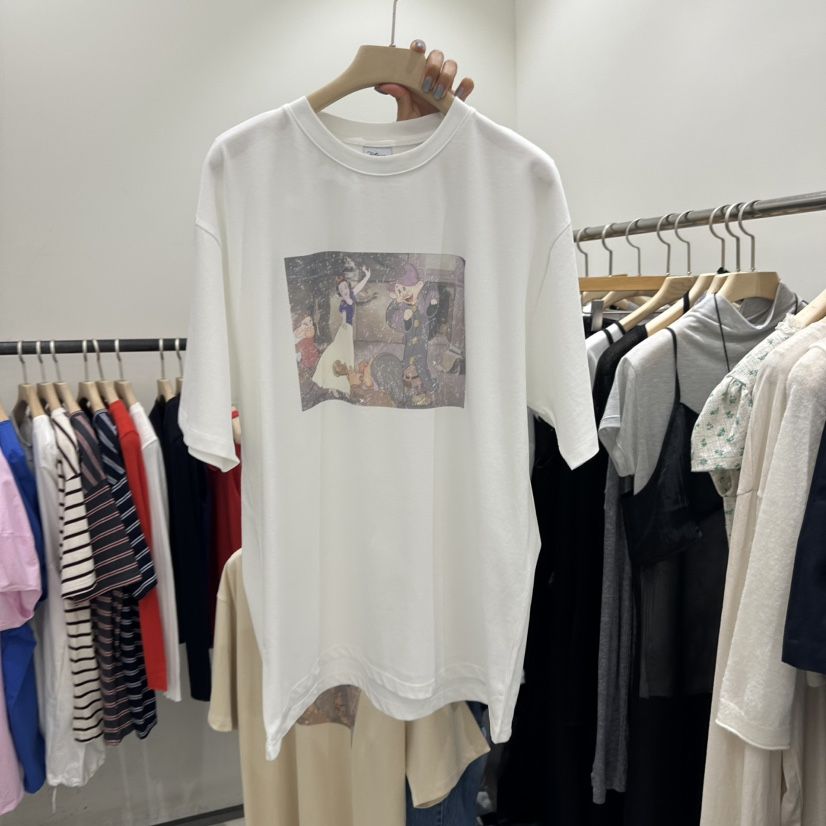 REPELLER韓國直郵㊣東大門實拍女裝新品25春夏推薦時尚T恤復古REPELLERT恤