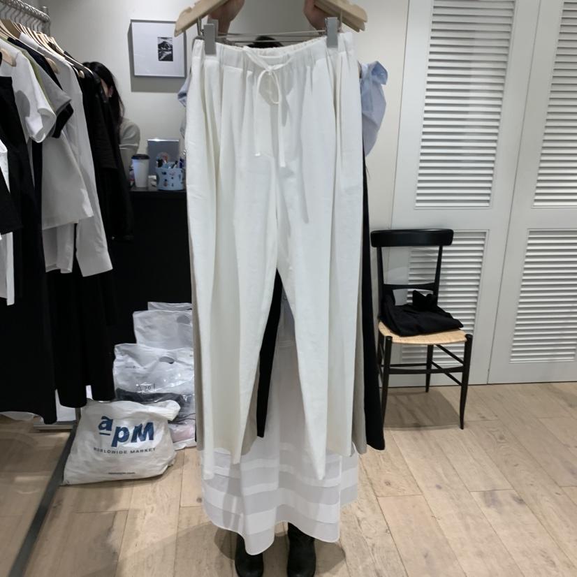 MONIQUE韓國㊣直郵東大門代購女裝新品25春夏休閑褲亞麻綁帶MONIQUE休閑褲